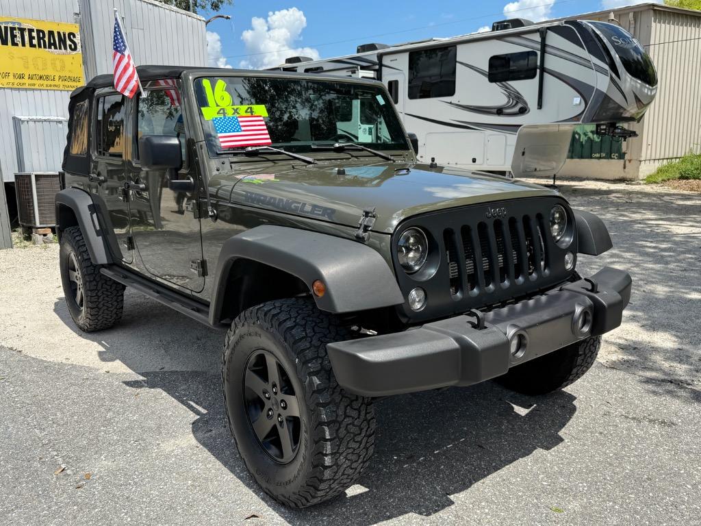 2016 Jeep Wrangler Unlimited Black Bear